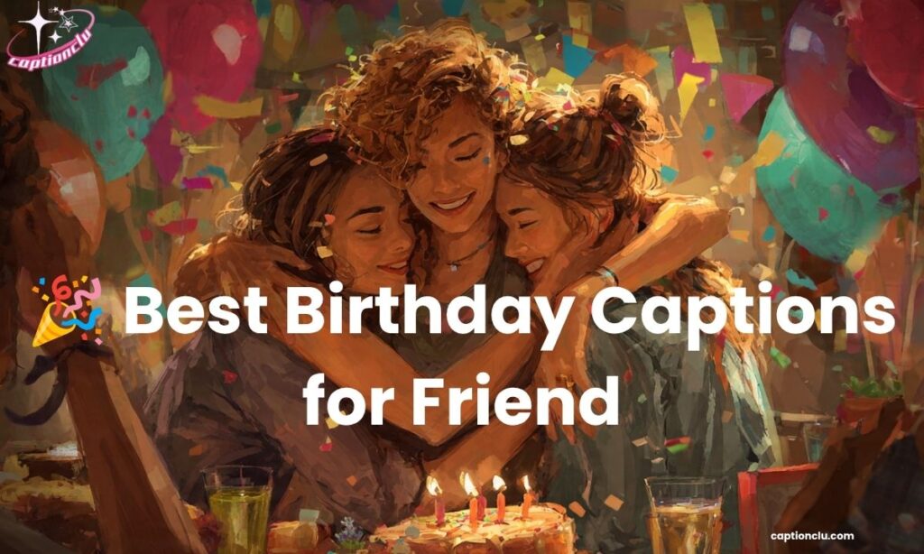 Best Birthday Captions for Friend