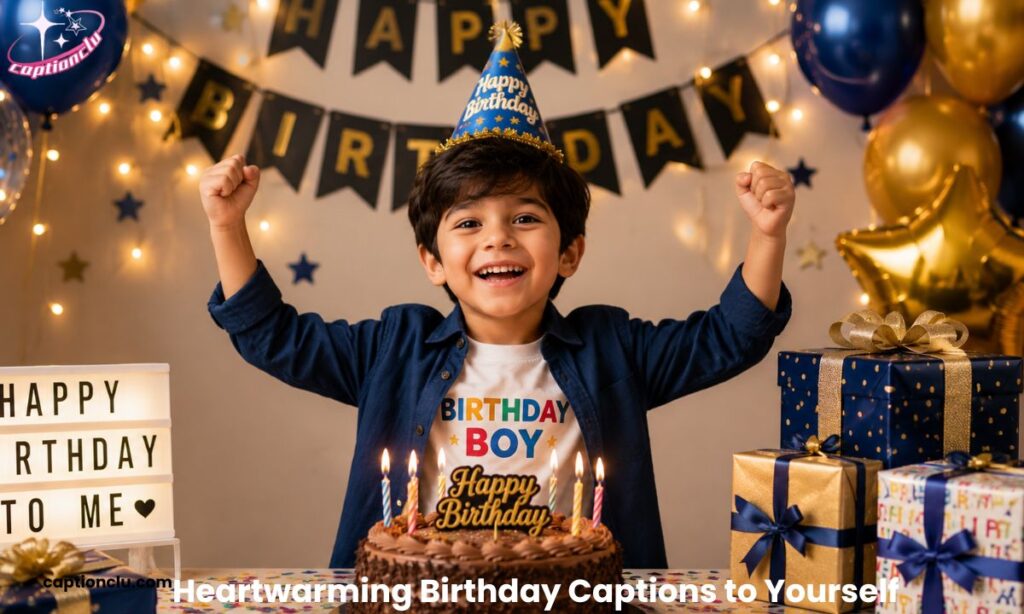 Heartwarming Birthday Captions to Yourself