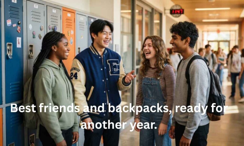 Cute School Captions for Selfies and Friends