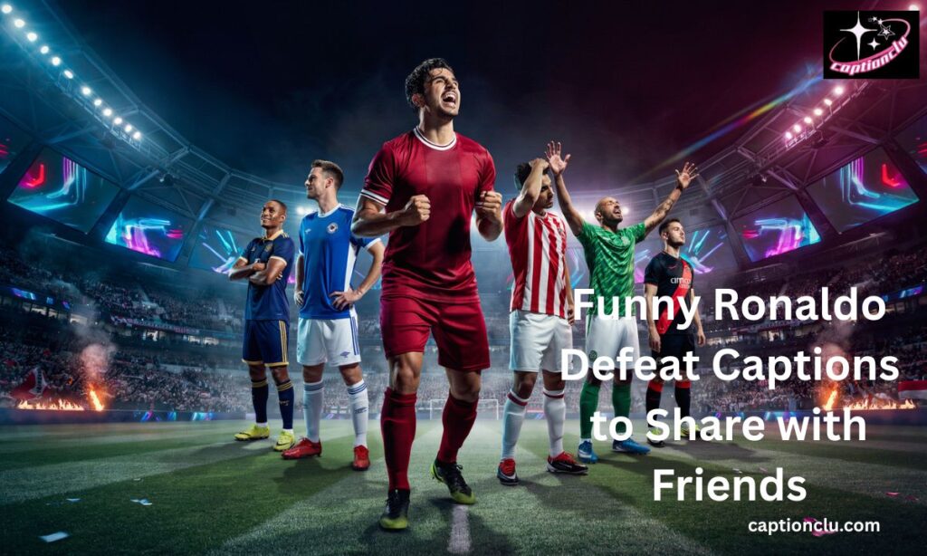 Funny Ronaldo Defeat Captions to Share with Friends