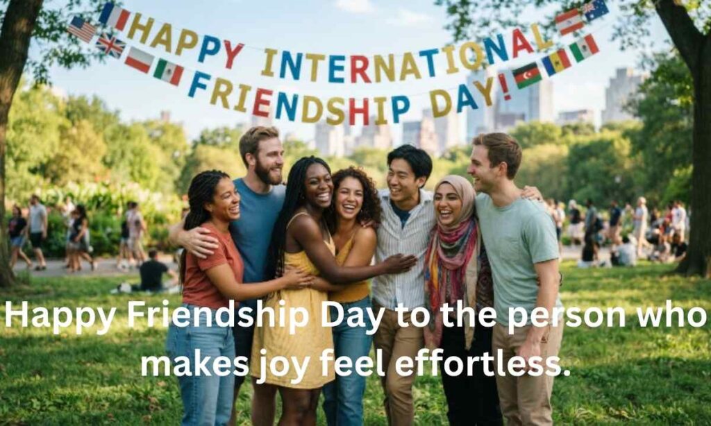 Happy International Friendship Day