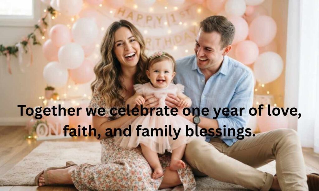 1st Birthday Captions for Family Photos