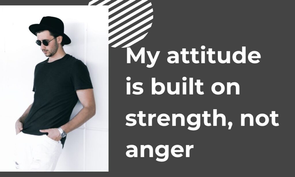 Attitude Captions for Men