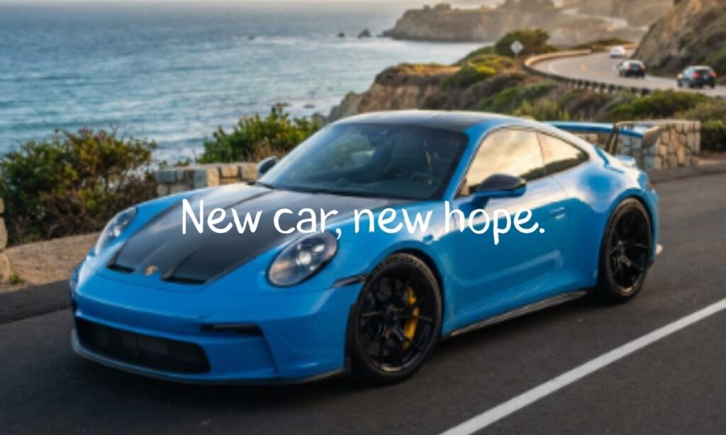 Short & Cool New Car Captions