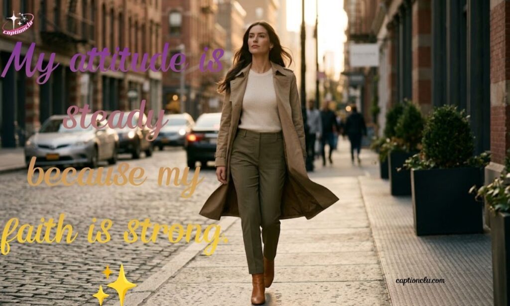 Confidence & Attitude Captions