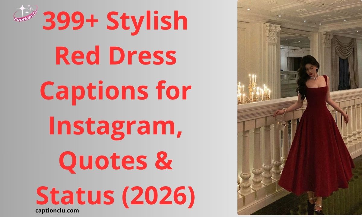 insta captions for formal dress 399+ Stylish Red Instagram, Quotes & Status (2026) Sale Apparel
