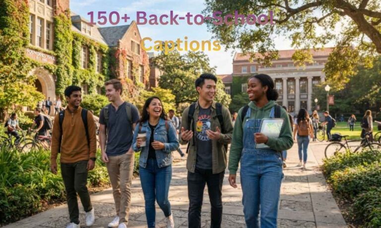 150+ Back-to-School Captions for Students in the USA (2026)