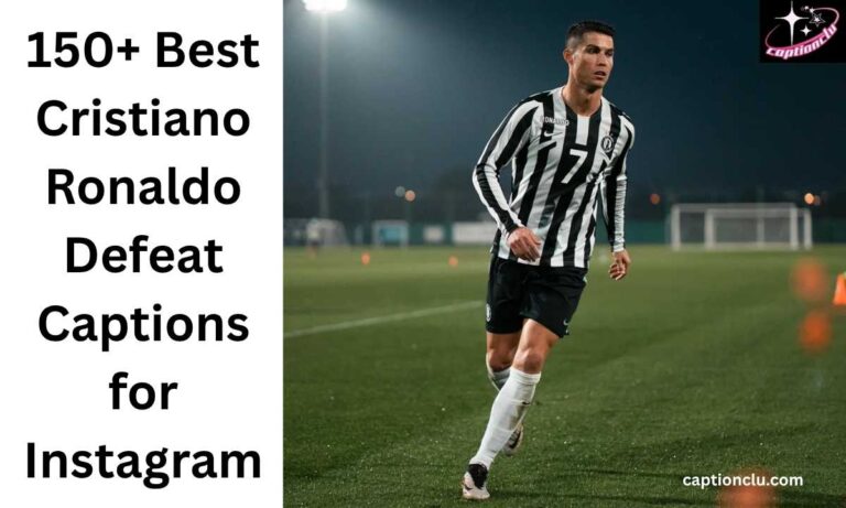 150+ Best Cristiano Ronaldo Defeat Captions for Instagram