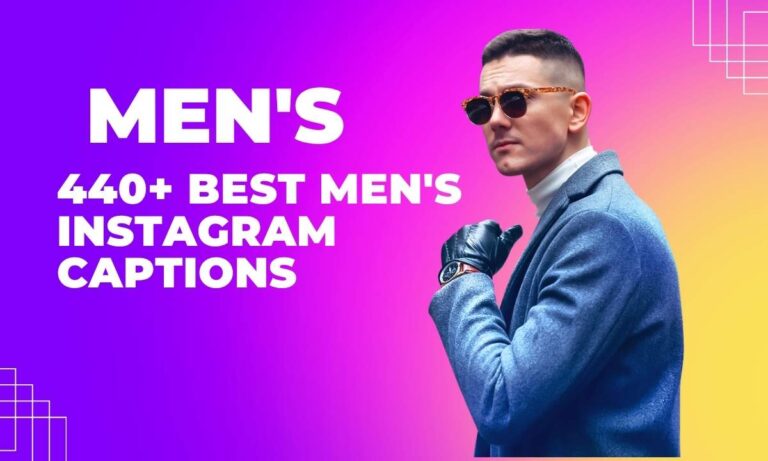 440+ Best Mens Instagram Captions
