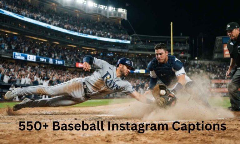 550+ Baseball Instagram Captions